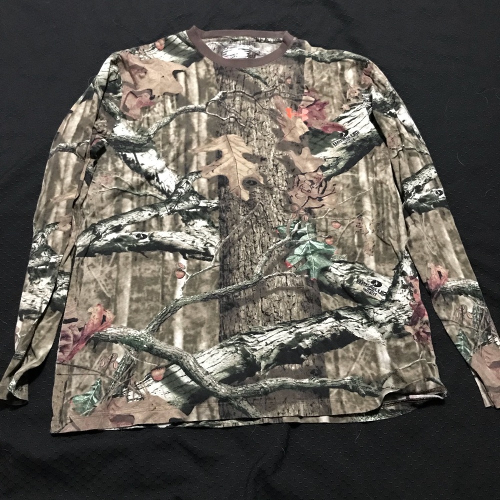 Under armour real tree camp long sleeve heat gear